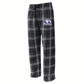 Spartans SC Flannel Plaid Pajama Pant Black/White
