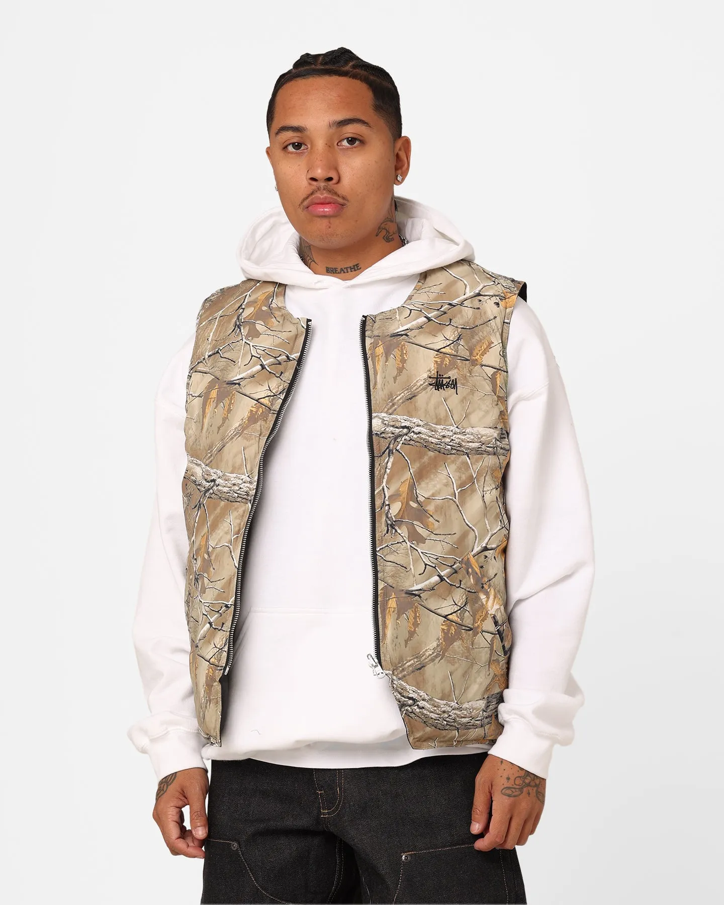 Stussy Real Tree Camo Reversible Vest Real Tree Camo