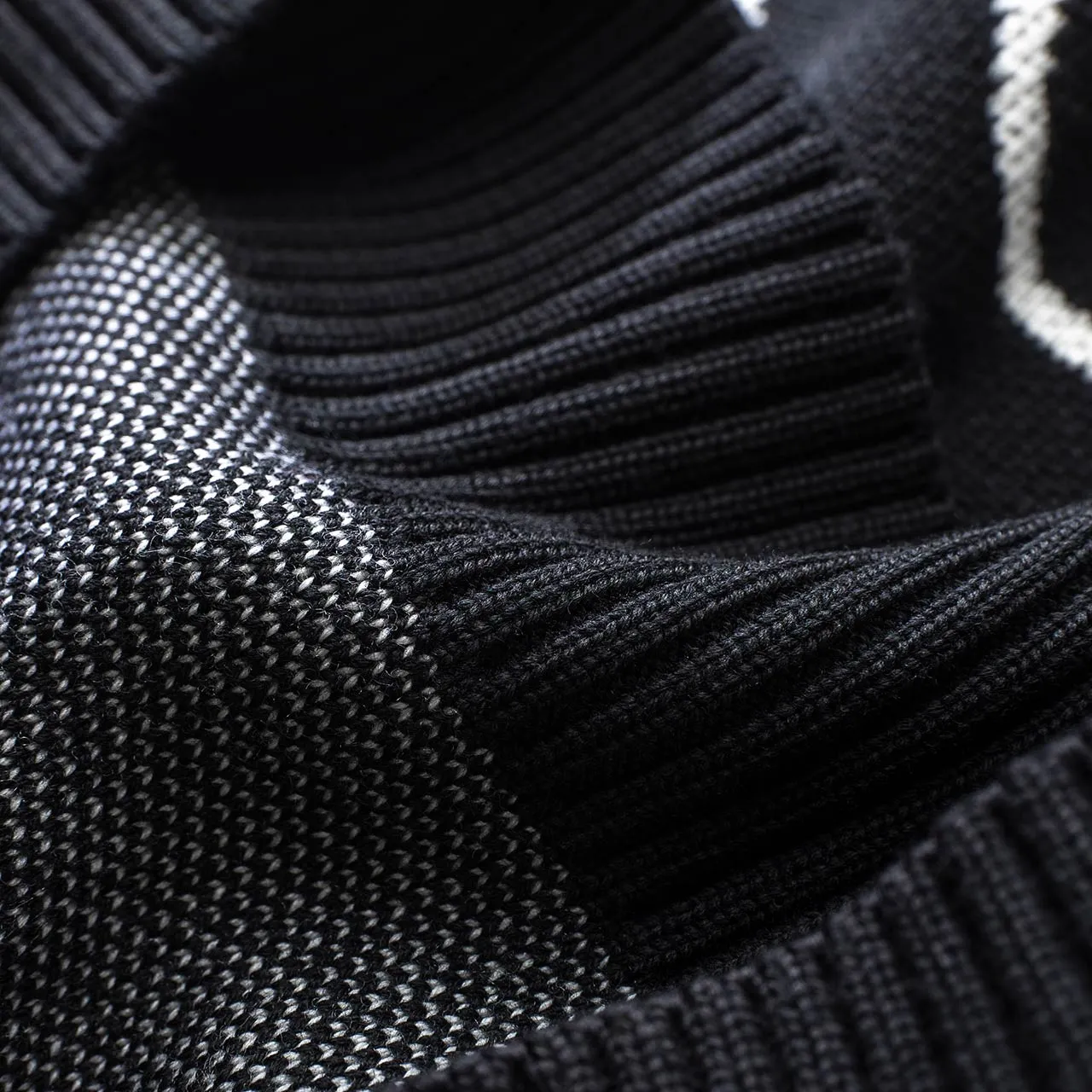 the north face black series steep tech knit top (black)