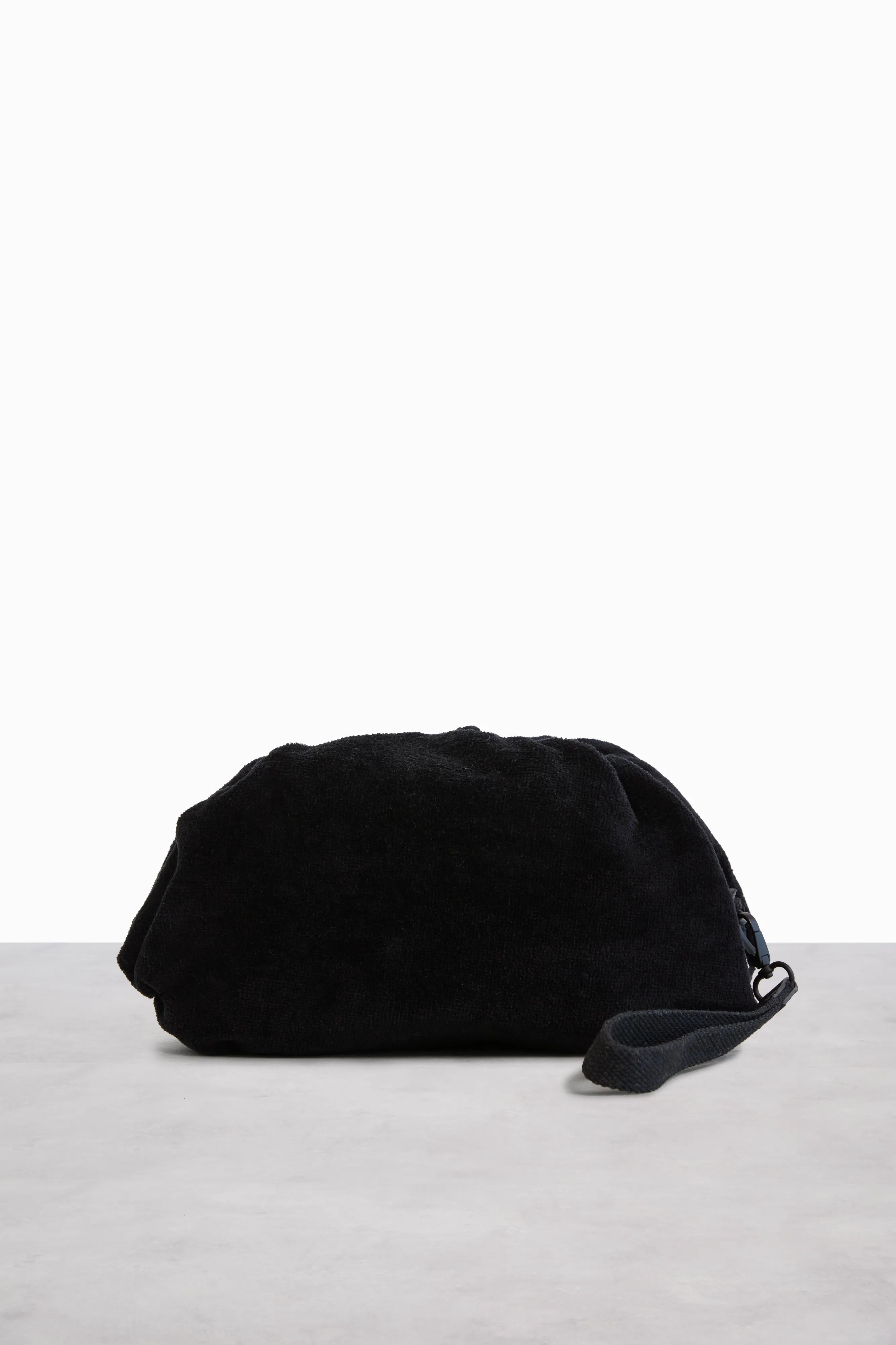The Terry Cosmetic Clutch in Black