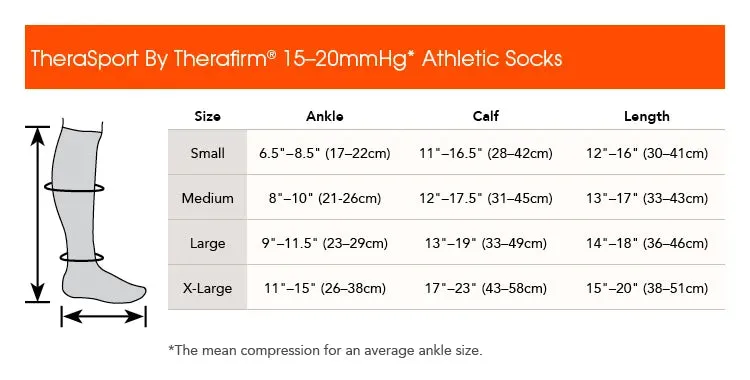 Therasport Mild Compression Athletic Recovery Socks