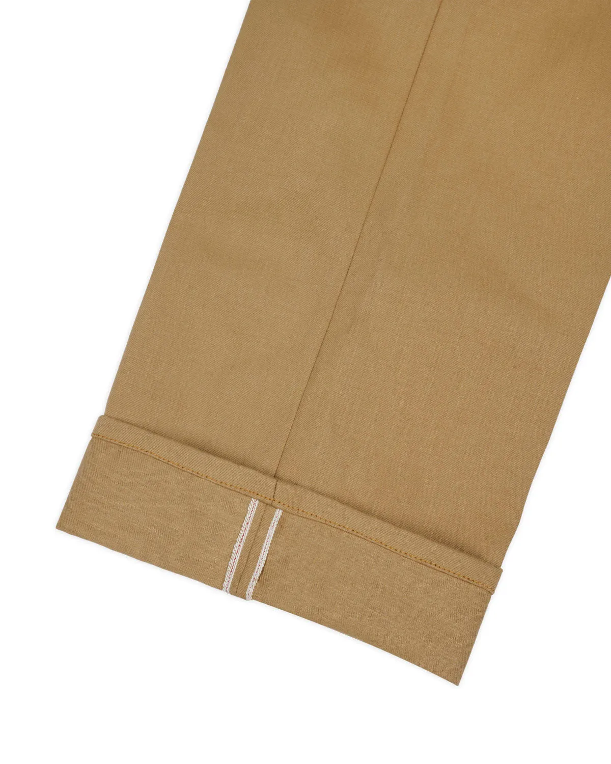 Type 00 13.5oz Selvedge Bull Denim - Tan