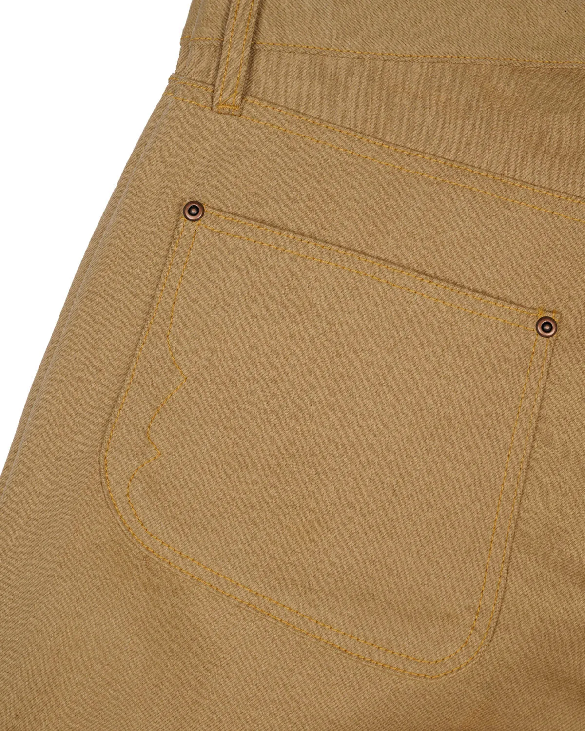 Type 00 13.5oz Selvedge Bull Denim - Tan