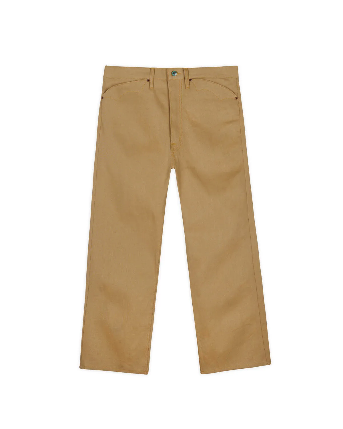 Type 00 13.5oz Selvedge Bull Denim - Tan