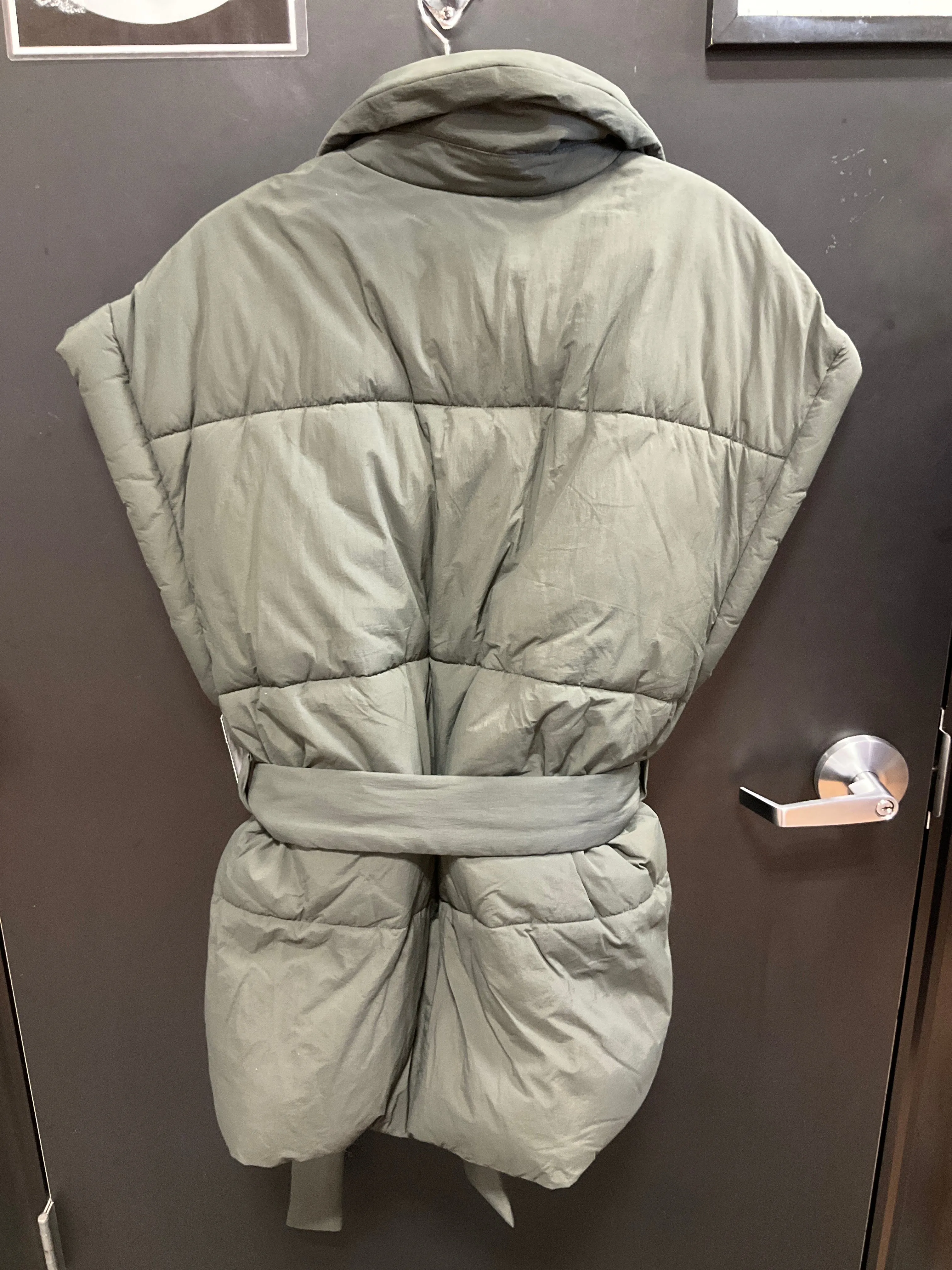 Vest Puffer & Quilted By Gap In Green, Size: L