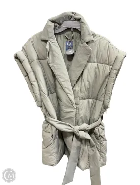 Vest Puffer & Quilted By Gap In Green, Size: L