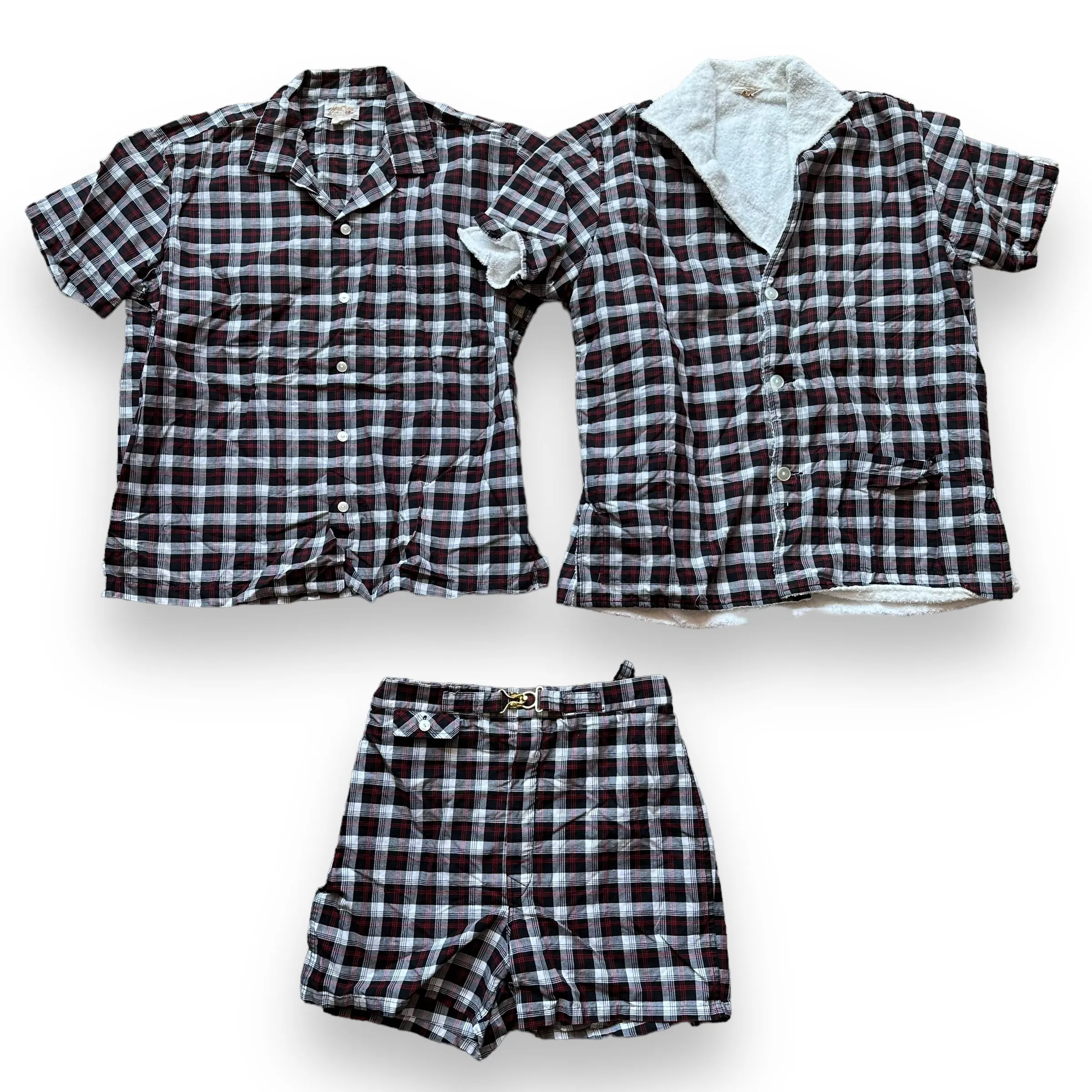 Vintage Jantzen Quick Care Cotton 3 Piece Cabana Set SZ XL | Barn Owl Vintage Seattle | Vintage Beachwear Seattle
