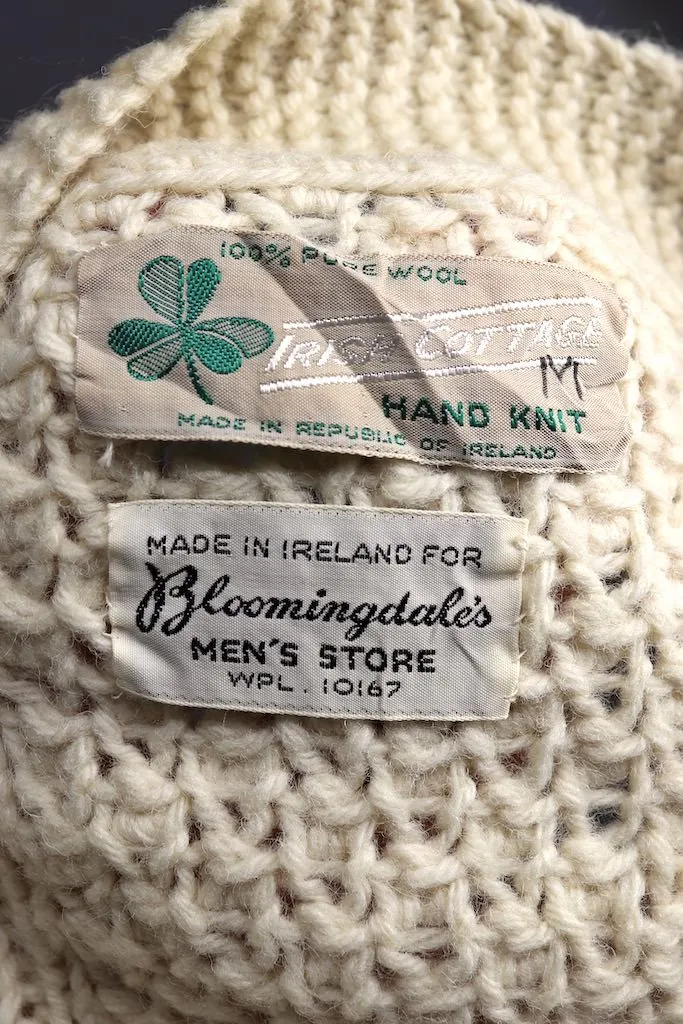 Vintage Wool Fisherman's Cardigan