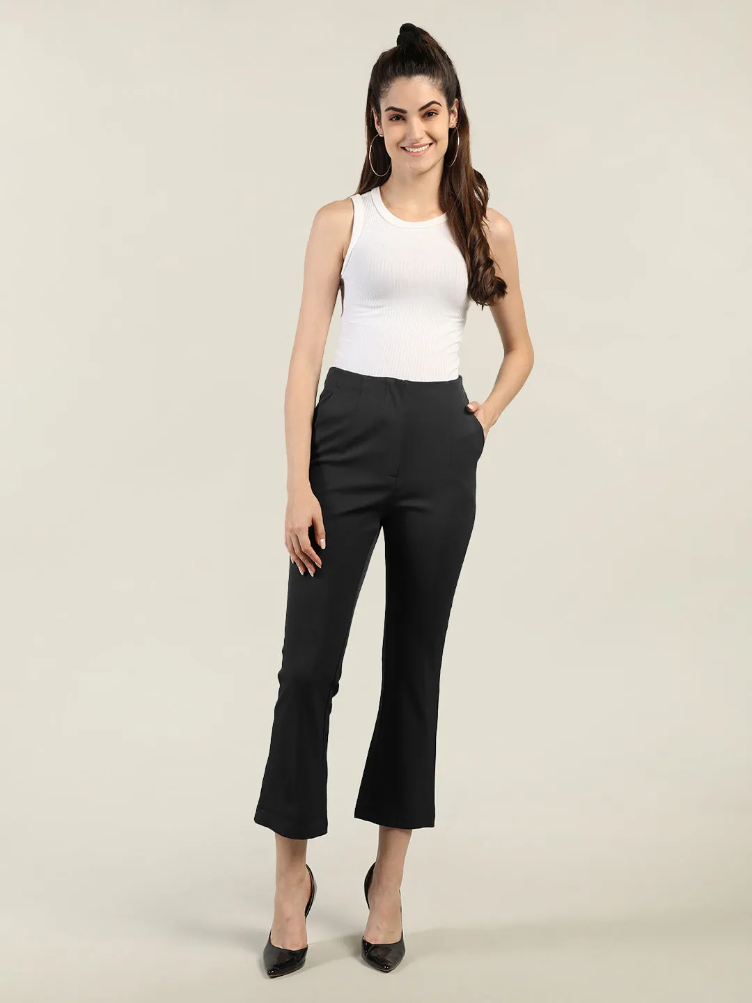 Women Office Wear Formal Pant