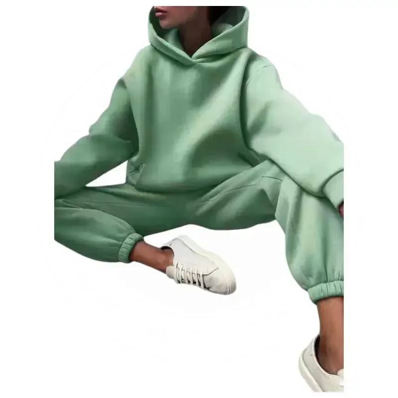 Women Tracksuit Fleece Set | Top Bottom Tracksuits