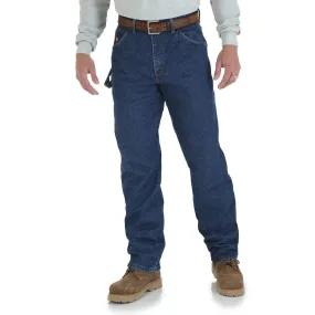 WRANGLER - FR RIGGS CARPENTER JEAN - Indigo - Relaxed Fit - NFPA 2112 / 70E - 13.75oz