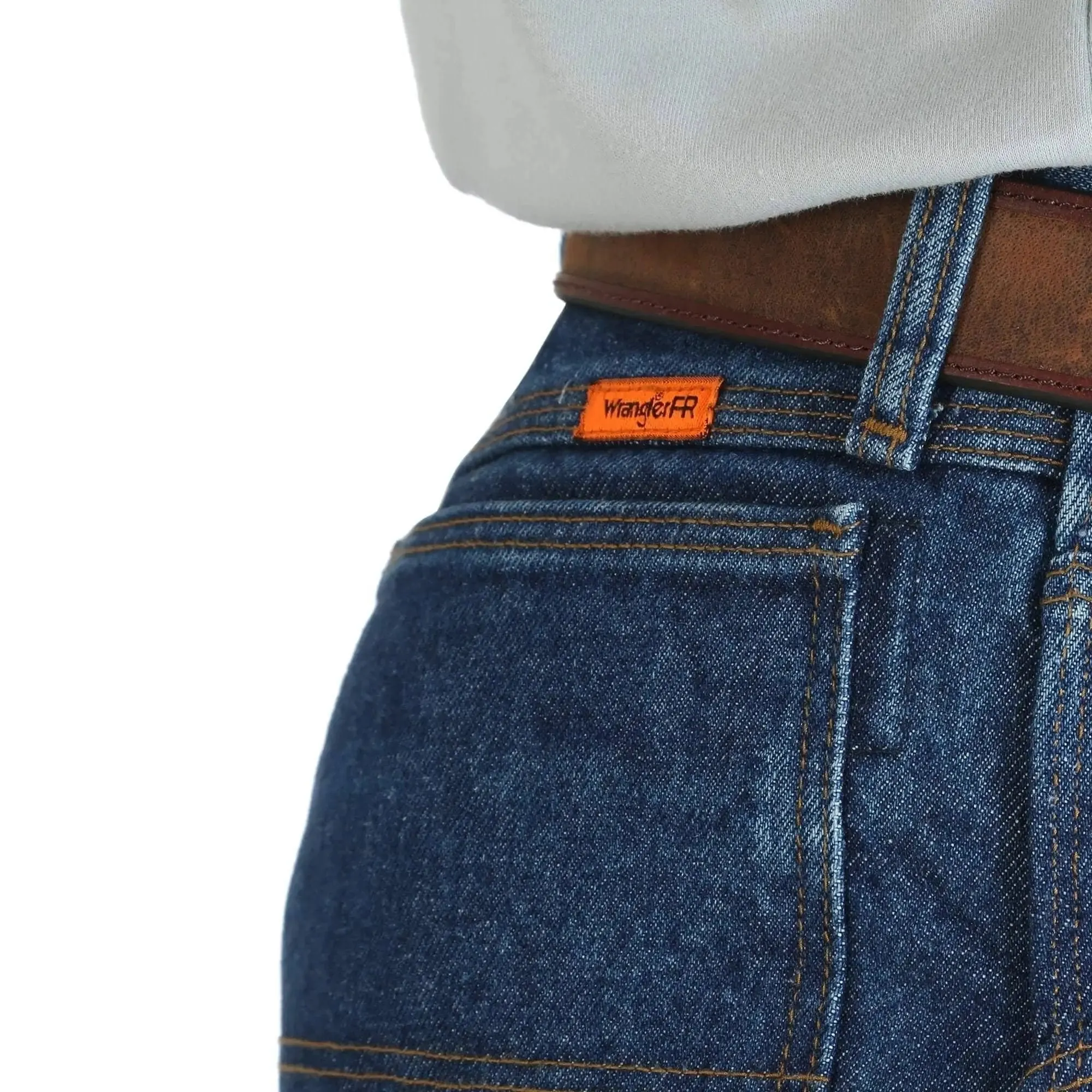 WRANGLER - FR RIGGS CARPENTER JEAN - Indigo - Relaxed Fit - NFPA 2112 / 70E - 13.75oz